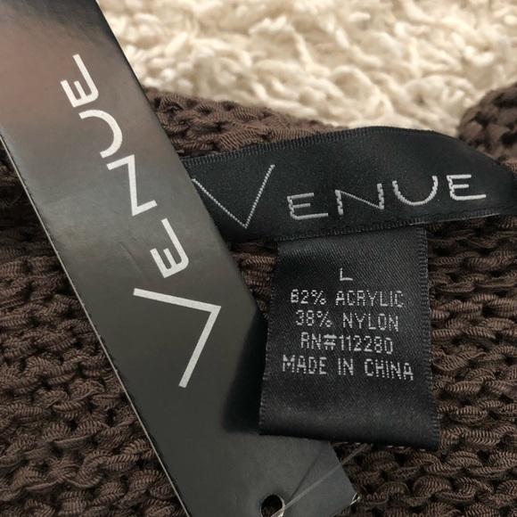 Venue Ruffle Front Ribbon Knit Cardigan Sweater - Picture 14 of 15